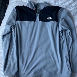 The North Face TKA Glacier Snap Neck pullover